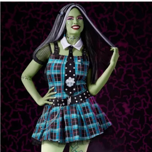 BRAND NEW!!! Frankie Stein costume from Monster High - Picture 2 of 4